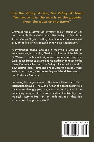 Produktbild: Sherlock Holmes - The Valley of Fear