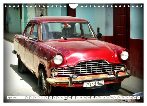 Produktbild: ZEPHYR - Ein britischer Ford in Kuba (Wandkalender 2026 DIN A4 quer), CALVENDO Monatskalender