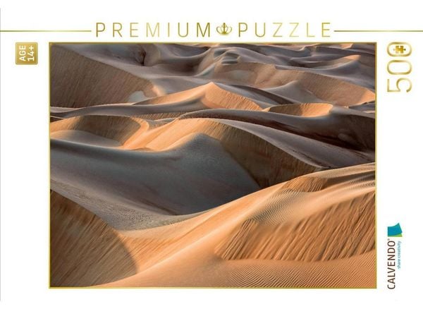 CALVENDO Puzzle Meer aus Sand | 500 Teile Lege-Größe 48 × 36 cm Foto-Puzzle für Erwachsene