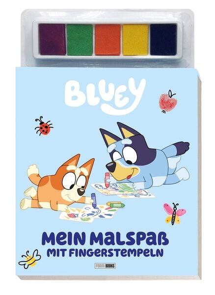 Produktbild: Bluey: Mein Malspa&szlig; mit Fingerstempeln