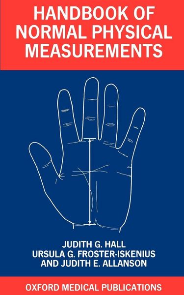Produktbild: Handbook of Normal Physical Measurements