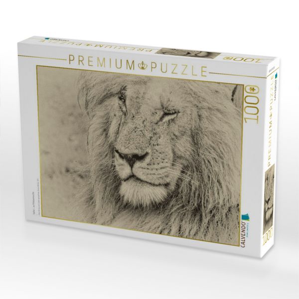 Produktbild: CALVENDO Puzzle Safari - auf Katzensuche | 1000 Teile Lege-Gr&ouml;&szlig;e 64x48cm Foto-Puzzle f&uuml;r gl&uuml;ckliche Stunden
