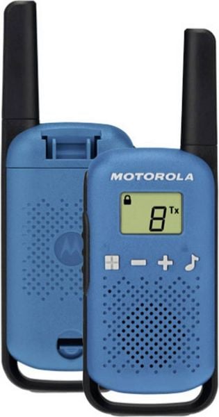 Produktbild: Motorola Solutions TALKABOUT T42 blau PMR-Handfunkger&auml;t 2er Set