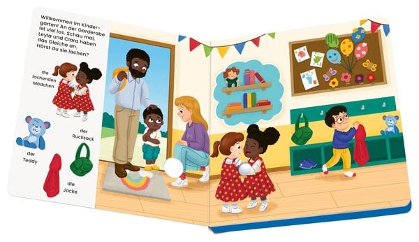 Produktbild: Play+ Mein allererstes Soundbuch Im Kindergarten - ab 12 Monate