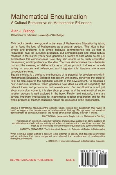 Produktbild: Mathematical Enculturation