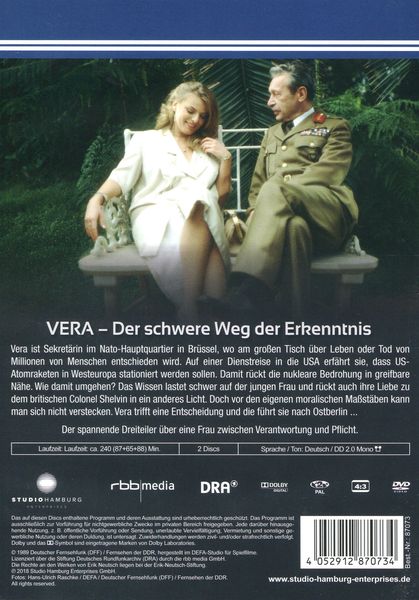 Produktbild: Vera - Der schwere Weg der Erkenntnis (DDR TV-Archiv) [2 DVDs]
