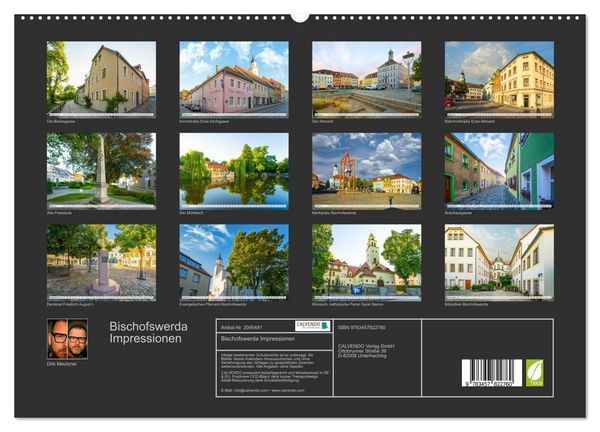 Produktbild: Bischofswerda Impressionen (hochwertiger Premium Wandkalender 2026 DIN A2 quer), Kunstdruck in Hochglanz