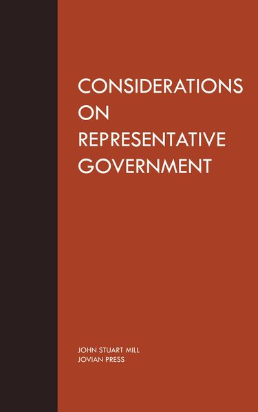 Produktbild: Considerations on Representative Government