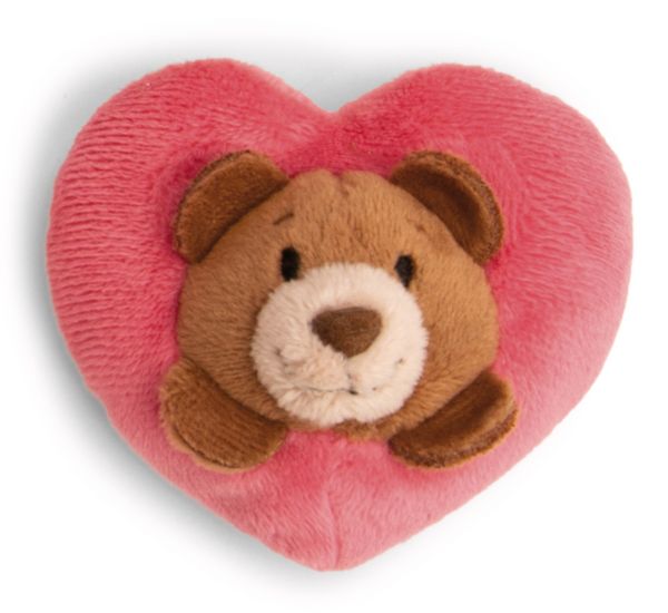 Produktbild: NICI - Mini MagNICI B&auml;r mit Herz 7cm an Header Karte