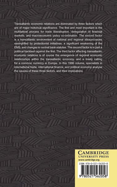 Produktbild: The New Transatlantic Economy