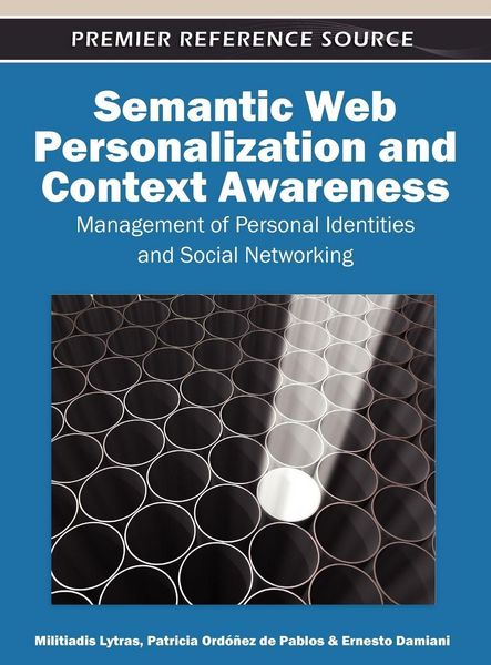 Produktbild: Semantic Web Personalization and Context Awareness