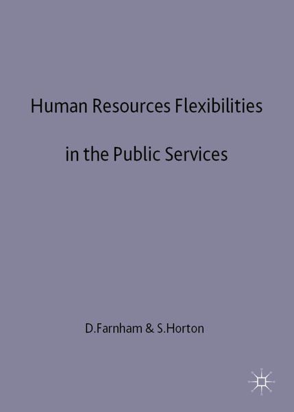 Produktbild: Human Resources Flexibilities in the Public Services