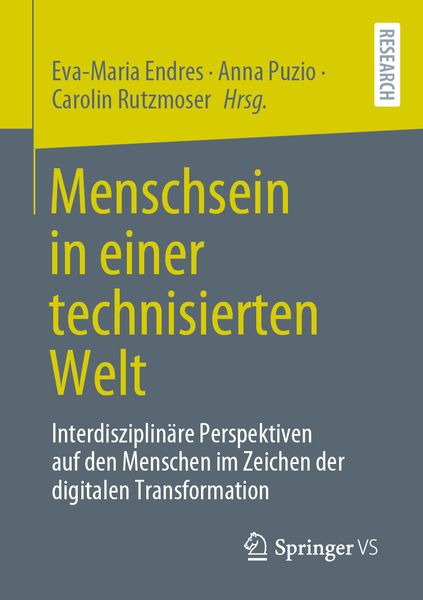 Produktbild: Menschsein in einer technisierten Welt