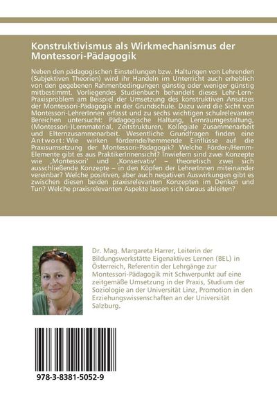 Produktbild: Konstruktivismus als Wirkmechanismus der Montessori-P&auml;dagogik