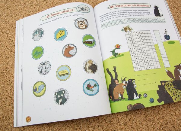 Produktbild: Die Schule der magischen Tiere: Endlich Pause! Das gro&szlig;e R&auml;tselbuch