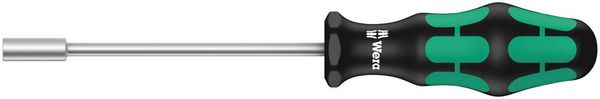 Wera 395 Werkstatt Steckschlüssel-Schraubendreher Schlüsselweite (Metrisch): 7 mm  Klingenlänge: 125 mm