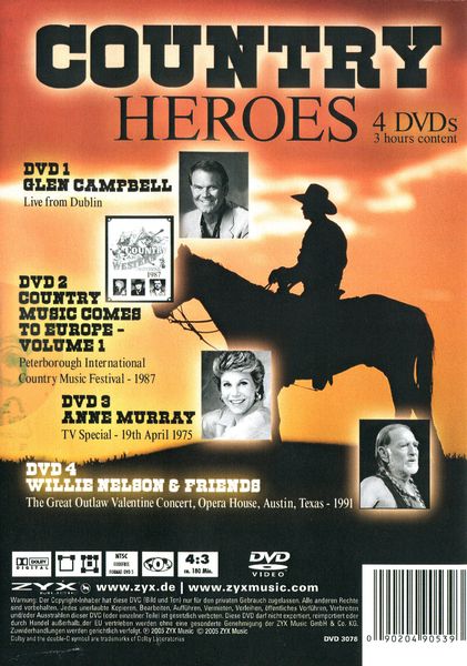 Produktbild: Country Heroes [4 DVDs]