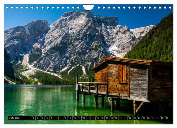 Produktbild: Berge. Alpenseen (Wandkalender 2026 DIN A4 quer), CALVENDO Monatskalender