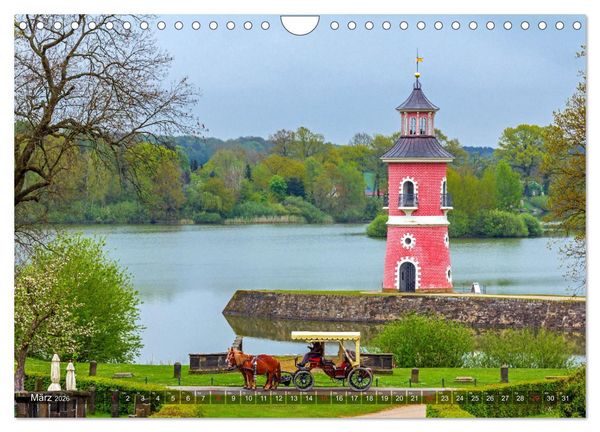 Produktbild: Moritzburg mit Schlossansichten (Wandkalender 2026 DIN A4 quer), CALVENDO Monatskalender