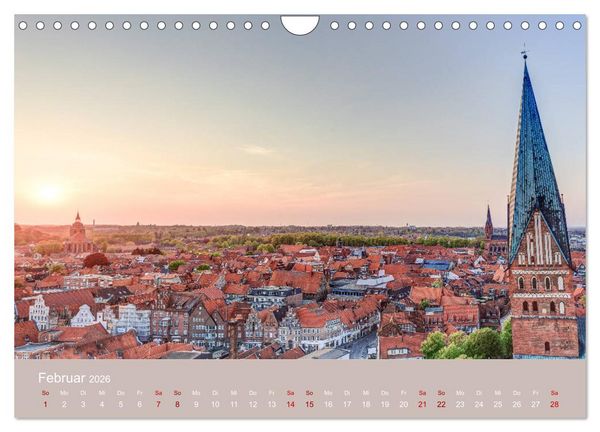 Produktbild: Fantastisches L&uuml;neburg (Wandkalender 2026 DIN A4 quer), CALVENDO Monatskalender