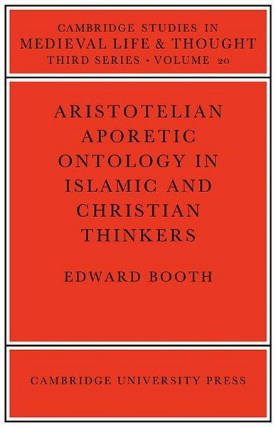 Produktbild: Aristotelian Aporetic Ontology in Islamic and Christian Thinkers