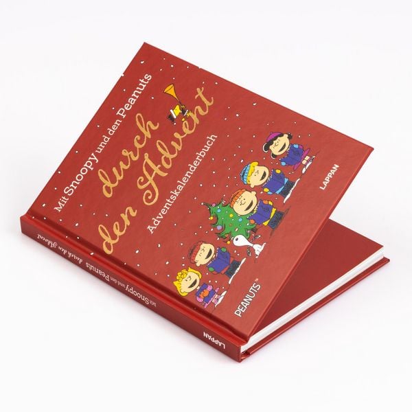Produktbild: Peanuts Geschenkbuch: Mit Snoopy und den Peanuts durch den Advent