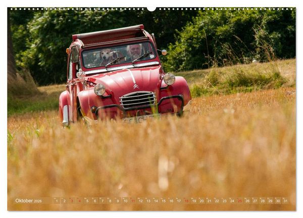 Produktbild: Citro&euml;n 2 CV - Zum Kippen zu schade (hochwertiger Premium Wandkalender 2026 DIN A2 quer), Kunstdruck in Hochglanz