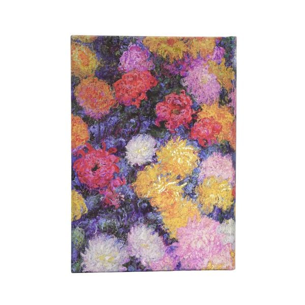 Produktbild: 18-Monatskalender 2026 - 2027 Monets Chrysanthemen Midi Horizontal