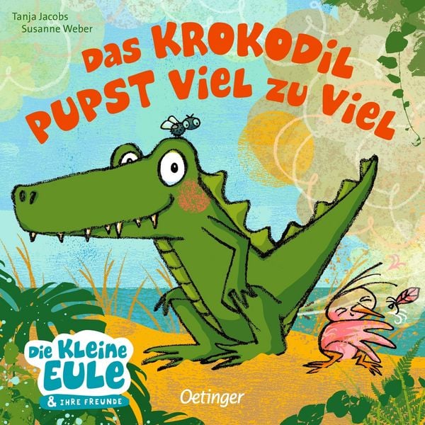 Produktbild: Das Krokodil pupst viel zu viel