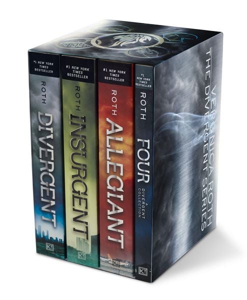 Divergent Series Set: Divergent, Insurgent, Allegiant, Four, Taschenbuch von Veronica Roth, Harper Collins Publ. USA, 978-0-06-242137-1