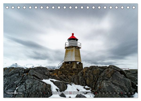 Produktbild: Lofoten - From Dusk Till Dawn (Tischkalender 2026 DIN A5 quer), CALVENDO Monatskalender