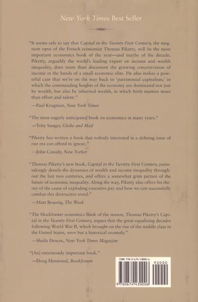 Produktbild: Capital in the Twenty-First Century