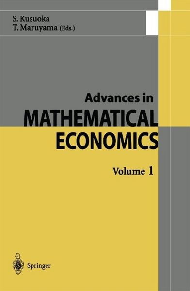 Produktbild: Advances in Mathematical Economics