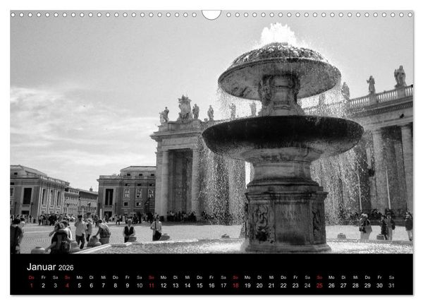 Produktbild: Metropole Rom (Wandkalender 2026 DIN A3 quer), CALVENDO Monatskalender