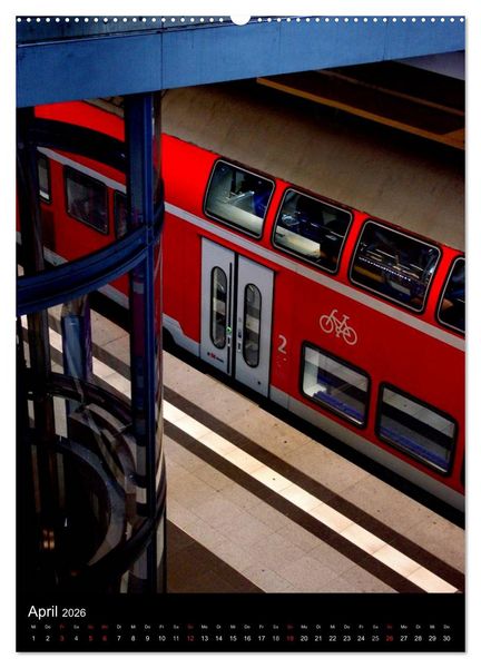 Produktbild: Hauptbahnhof Berlin (hochwertiger Premium Wandkalender 2026 DIN A2 hoch), Kunstdruck in Hochglanz