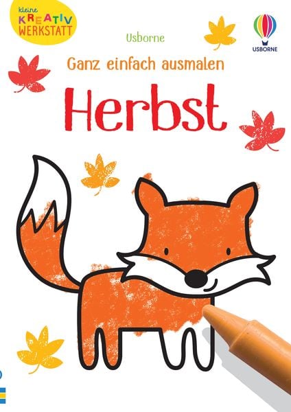 Produktbild: Kleine Kreativ-Werkstatt - Ganz einfach ausmalen: Herbst