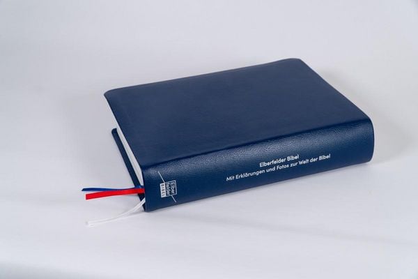 Produktbild: Elberfelder Bibel mit Erkl&auml;rungen - Leder