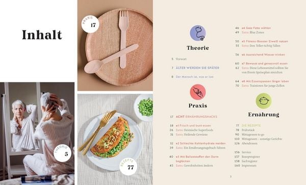 Produktbild: Mit 50 fitter als mit 30 - Das Rezeptbuch