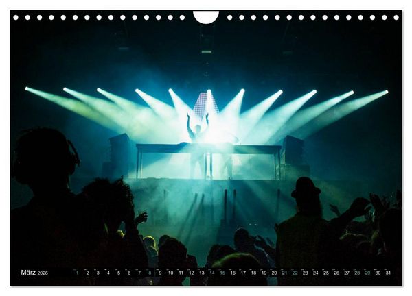 Produktbild: DJ Liveact (Wandkalender 2026 DIN A4 quer), CALVENDO Monatskalender