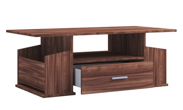 Produktbild: Holz Sofatisch Couchtisch Schublade Junata