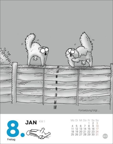 Produktbild: Simons Katze Tagesabrei&szlig;kalender 2027