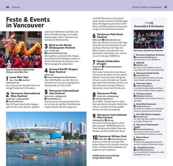 Produktbild: TOP10 Reisef&uuml;hrer Vancouver