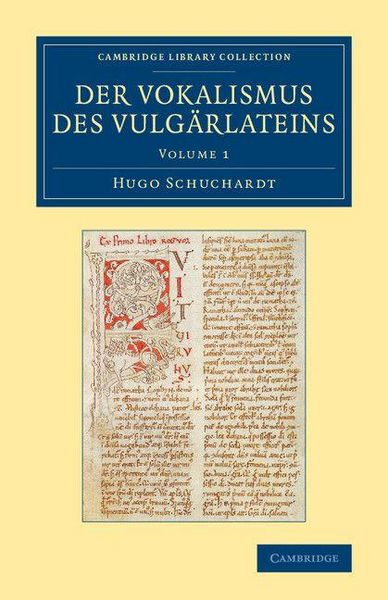 Produktbild: Der Vokalismus Des Vulgarlateins - Volume 1