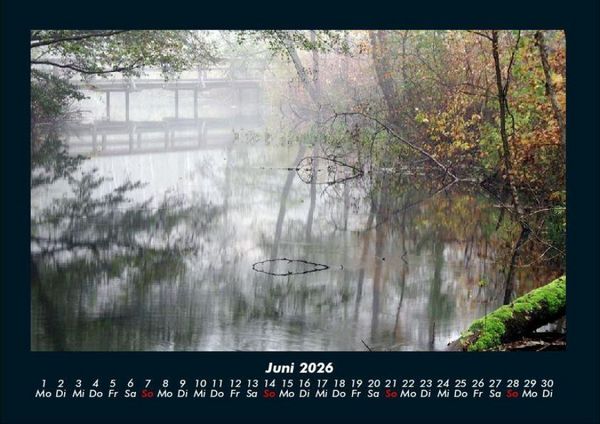 Produktbild: Die Seen der Erde 2026 Fotokalender DIN A4