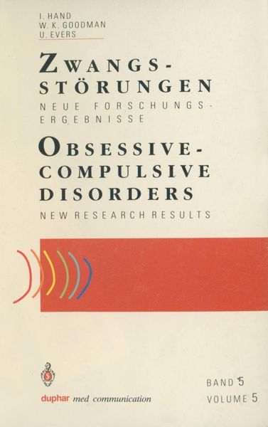 Produktbild: Zwangsst&ouml;rungen / Obsessive-Compulsive Disorders