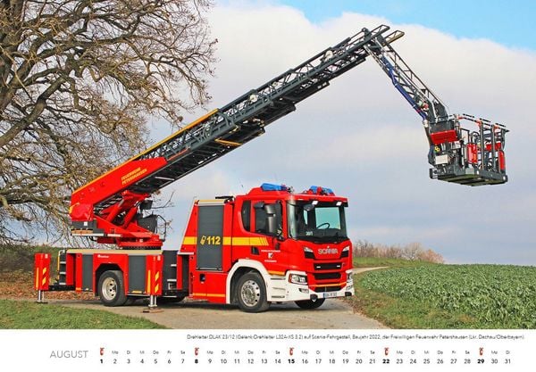 Produktbild: Feuerwehr Kalender 2027 Wandkalender