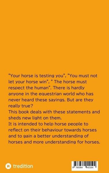 Produktbild: "Your horse is testing you"