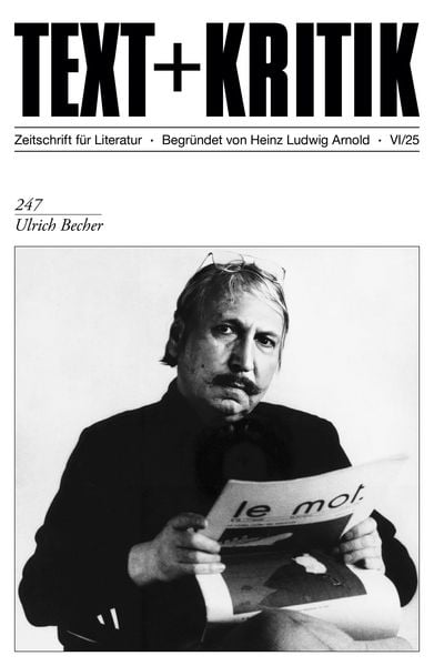 Produktbild: TEXT + KRITIK 247 - Ulrich Becher
