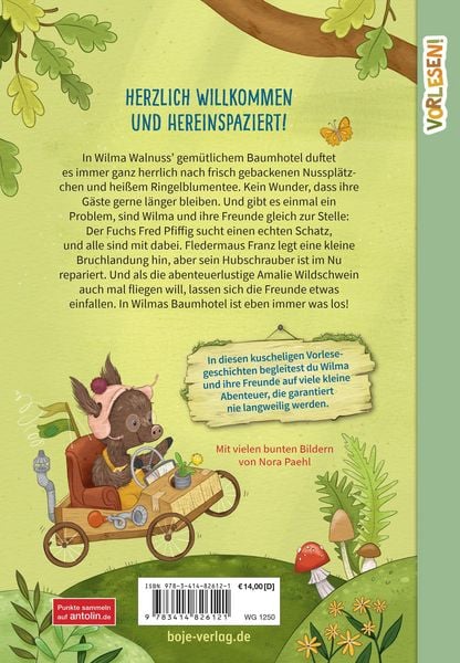 Produktbild: Wilma Walnuss und das kleine Baumhotel (Band 1)