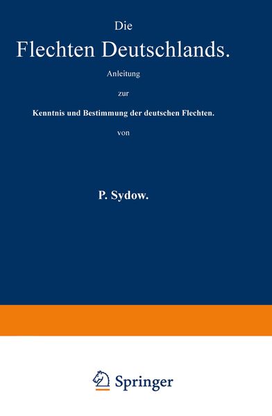 Produktbild: Die Flechten Deutschlands